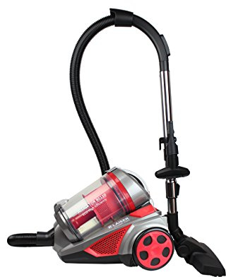 Klaiser BS110 Aspirateur Sans Sac Multi Cyclone Alligator Xtreme Force - Pure Air - Ultra Confort - Puissance 1600W- Cordon Extra Long 7 Mètres - Tube télescopique Extra Long 92cm