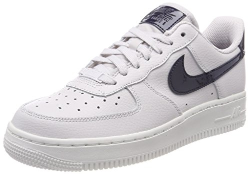 Nike Wmns Air Force 1 '07, Scarpe da Basket Donna, Vast Grey Obsidian S, 37.5 EU