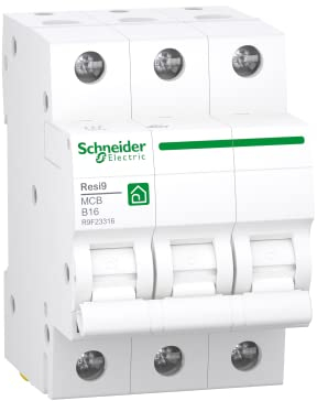 Schneider Electric Leitungsschutzschalter Resi9, 3-polig, 63A, B-Charakteristik, 6kA, Artikelnummer R9F2336
