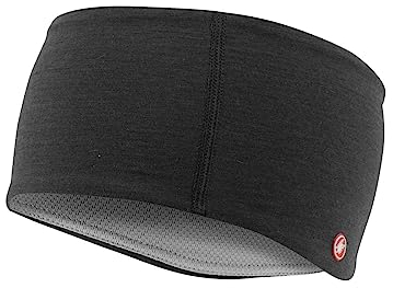 Castelli 4520547 Bandito Headband Head Band Unisex Light Black Uni