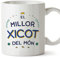 MUGFFINS Tazas para NOVIO - En Catalán - El Millor del Món - 11 oz / 330 ml - Regalo original y divertido