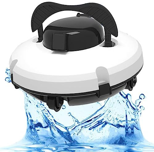 Swimming pool hoover,rechargeable automatic pool cleaning robot,wireless intelligent cleaning underwater cleaning suction unit