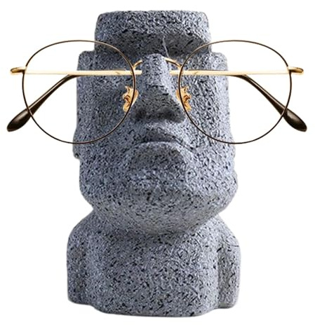 brooksnaji Supporto per occhiali – Supporto per occhiali, supporto per occhiali in resina sintetica | Supporto per occhiali astratto di alta qualità realizzato in materiale elegante e creativo per il