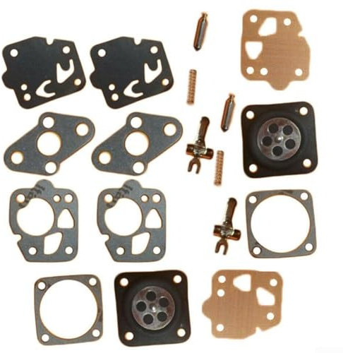 Jotekonoby 2 set di guarnizioni a membrana per carburatore, kit di riparazione, per TG20, TG24, TG25, guarnizione di tenuta, guarnizione a membrana carburatore, kit di ricostruzione