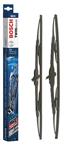 Bosch Scheibenwischer Twin Spoiler 584S, Länge: 530mm/475mm – Set für Frontscheibe