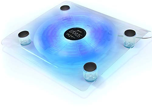 Eaxus® Refroidisseur convient à la PlayStation 4 - Support de ventilateur LED Compatible avec PS4, PS4 Pro et autres consoles