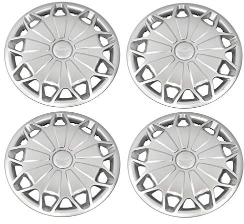 Tpuk - 4 Of 15 Inch Wheel Trims Full Set Of Hubcap Cover - For Transit Mk8 2014 And On Custom 2012 And On Wheel Cover - 2040065 Bk21-1130-Dc 2040065