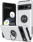 KRAFTCARE Hülle für Google Pixel 7 Pro, Handyhülle mit Eingebetteter 360° Grad Ring, Magnetische Schutzhülle TPU Stoßfest Cover Case für Google Pixel 7 Pro,Silber
