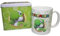 MONOGRAM Nintendo – Yoshi – Spardose aus Metall 12 x 9 x 11 cm + Tasse