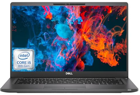 Dell Latitude 7400 Ordinateur Portable, 14in FHD(1920x1080) Win11 Pro, Intel Core i5-8365U, 16GB RAM, 512GB SSD, HDMI, Clavier QWERTY (Refurbished)