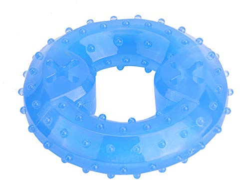 Zerodis Dog Cooling Teething Ring Toy, TPR Material, Freezable Chew Toys for Summer Outdoor Play