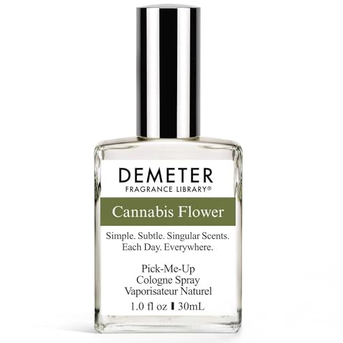 DEMETER Natural Perfume Spray Cologne for Women, Cannabis Flower, 1 oz