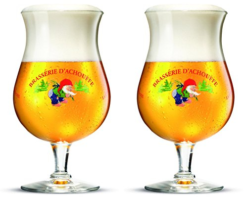 La Chouffe Cerveza Glass Vaso de Cerveza 25cl (Set de 2)