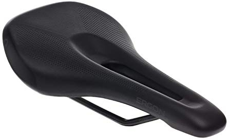 Ergon - SM Sport Gel Bicycle Saddle | for MTN Bikes | Frauen | Small/Medium | Stealth Schwarz