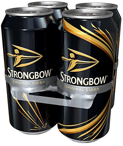 Strongbow Original Cider 4 x 440ml (Pack of 24 x 440ml)