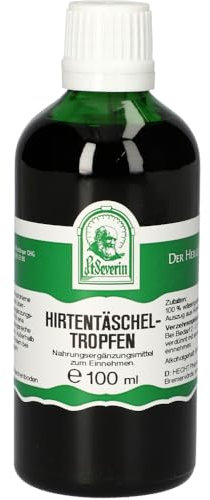 Hirtentäschel Tropfen, Capsella bursa-pastoris (L.) Med, Kreuzblütengewächse 100 Milliliter