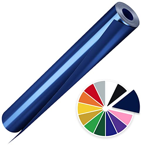 Artcut Heat Transfer Vinyl, 12 X 10ft Htv Vinyl Iron On Vinyl, Permanent Vinyl, Vinyl Roll Adhesive Vinyl(Navy)