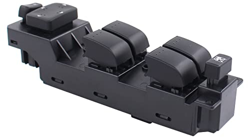 Doo Engy Fensterheber Schalter elektrischer Fensterheberschalter Schalteinheit Hauptschalter Fenster Taste schwarz vorne links für 6 GG GY 2002-2007