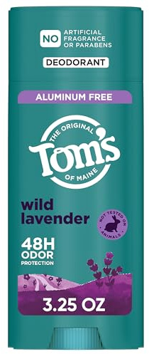 Tom's of Maine Natural Wild Lavender Déodorant pour homme et femme Sans aluminium 100 ml