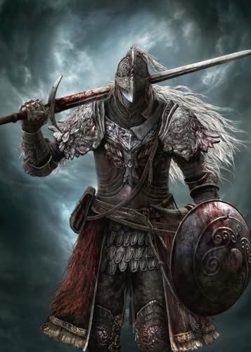 Displate Elden Ring Metal Poster Magnetische Befestigung Offiziell Lizenziert Bilder Lands Between - Tarnished Poster 32x45cm