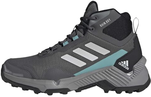 adidas Damen Eastrail 2.0 Mid RAIN.RDY Hiking Shoes Wanderschuhe, Grey Five/Dash Grey/Core Black, 38 2/3 EU