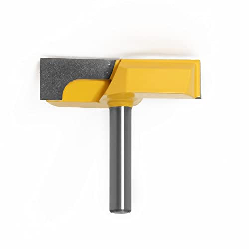 Cleaning Bottom Router Bits With 8mm Shank,2-1/4 Cutting Diameter For Surface Planing Router Bit