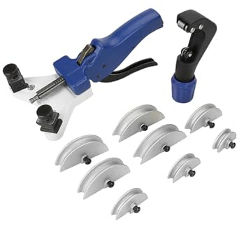 SynapSYA Rörböjare koppar rör rör rör bock manuell rör böjning verktygssats 5-12 mm för koppar, mässing, aluminium