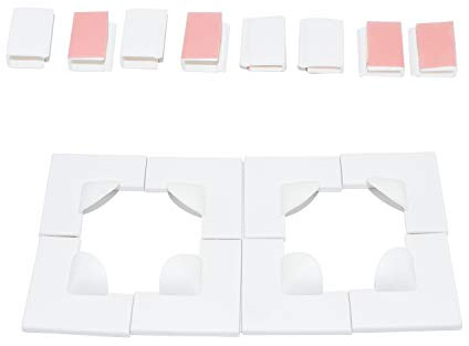Neatiease Window Screen Accessories，8 Window Screen Corners, 8 Window Clip