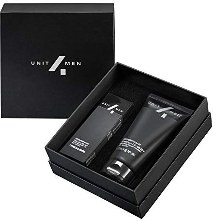 Unit4men Citrus&Musk Bartpflegeset (Bartöl,30ml+Bartshampoo,100ml), 130 ml