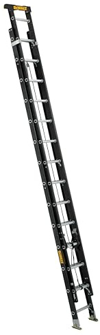 DeWalt 16-Foot Fiberglass Extension Ladder, 300-Pound Load Capacity, Type IA, DXL3020-28PT