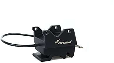 Elektronisches Schnellwechselsystem für RC Bagger 1:14 CNC Aluminium, Made in Germany, schwarz