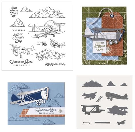 PetPhindU Stempel Set Und Metall Schneiden Sterben Silikon Klar Stempel Stempelzubehör Für DIY Geburtstage Scrapbooking Kunst Handwerk DIY-Metallstanzungen Silikonstempel (Farbe 18,One Size)