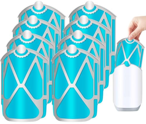 AOWVUTS Paquete de 8 Recambio Trampa Insectos Voladores para Zevo M364 y MAX Trampa para Moscas de Interior Voladores Enchufables para Moscas Polillas Mosquitos Mosca Fruta Gnats Pulgas