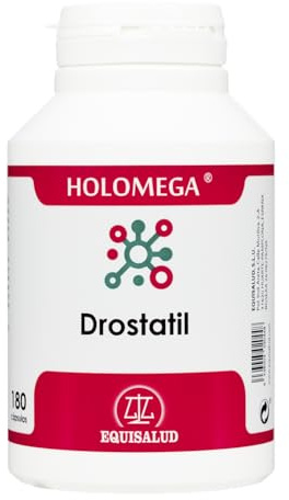 EQUISALUD HOLOMEGA DROSTATIL 180cap. – à prendre régulièrement selon la dose conseillée, complément complet proposé en gélules pratiques, boîte de 180 gélules et facilite la prise en charge de votre b