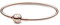 PANDORA Armreif in Roségold mit Kugelverschluss und Sterling-Silber und 14 Karat rosévergoldete Metalllegierung Moments Collection, 19cm