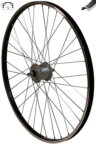 Redondo 28 Zoll Vorderrad Laufrad Kasten Felge Schwarz Nexus Nabendynamo