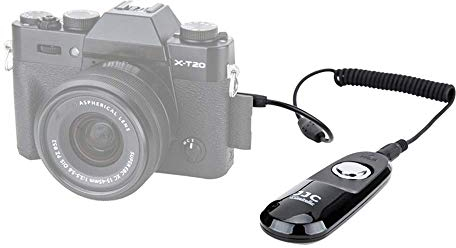 JJC Cable Disparador Disparador Remoto para Fujifilm X-T5 X-T4 X-T3 X-T2 X-T1 X-H1 X-H2S X-H2 X-T30II X-T30 X-T20 X-T100 X-A5 X100VI X100V X100F GFX100S GFX100 Cámara Sustituye Fuji RR-100