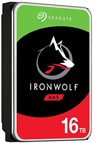 Seagate IronWolf 16TB SATA III 3.5 Hard Drive - 7200RPM, 256MB Cache