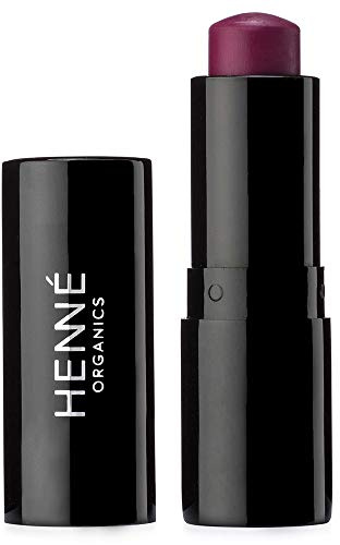 Henné Organics Luxury Lip Tint - Moisturizing, Sheer Natural Color - Muse (Berry Mauve)