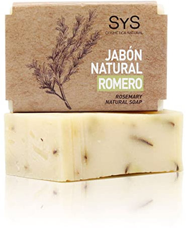 Labnatur Jabón Natural de Romero – Vegano y Artesanal con Aceite de Romero y Oliva – Hidrata, Tonifica y Regula – Antiarrugas y Dermoprotector – Hecho en España – 100g