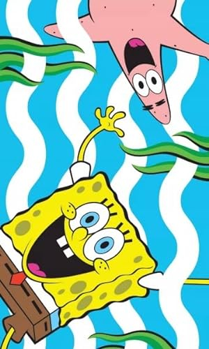 Carbotex Vorschulkinderhandtuch 30x50 Sponge Bob Sommer