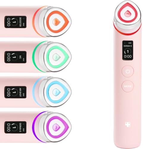 Medicube Age-R Booster Pro Pink | 6-i-1 äkta glas Glow Beauty massageapparat | Looking Glass Skin | Koreansk hudvård