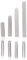 Kellegour 4 Pièces Spatules à Glaçage Coudées en Acier Inoxydable,Spatule à Palette en Acier Inoxydable,Spatule Sucrée Pour Glaçage de Gâteaux,pour Cupcakes,Pâtisseries,Glaçage