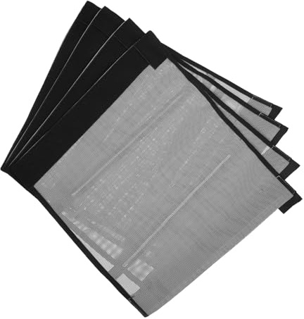 JOINPAYA Bottes Anti-mouches Cheval Lot de 4 en Maille Respirante Grise, Protection Solide Mouches Équines, Guêtres Légères pour Jambes, Contrôle des Dommages et Soin des Sabots,