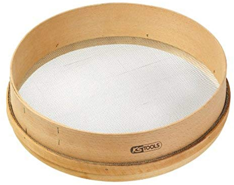 KS Tools 144.0563 Criba Ø 420mm, madera, Abertura de tamiz 2,3mm