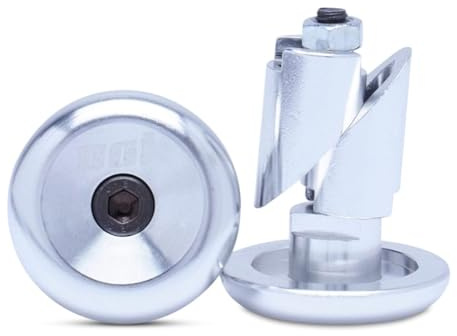 Odi ODIAluminum Bicycle Bar Plugs (Silver)