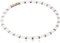 Boccia Damen-Gliederkette Titan Keramik 44 cm - 0845-06