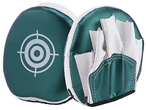 Cocoarm Handpratzen Kickboxen Boxen Pratzen für das Target Sparring Training Kinder Mini für Thaiboxen Taekwondo Karate MMA(Grün)