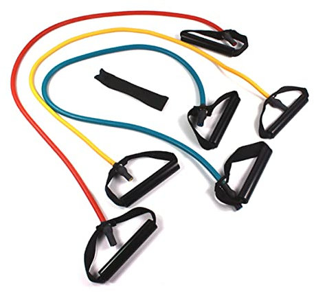 Toddmomy Outdoor Widerstandsbänder Mit Ergonomischen Griffen Für Yoga Krafttraining Und Fitnessübungen Vielseitig Einsetzbar Für Home Und Outdoor-Workouts Geeignet Für Altersgruppen