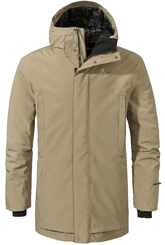 Schöffel Ins Parka Style Crivat MNS Invierno, marrón (Nutmeg), 52 Hombres